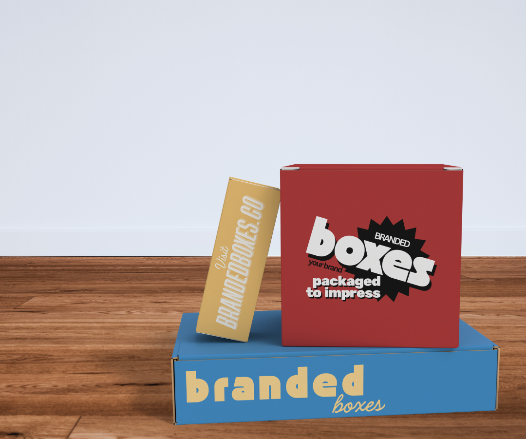 Red flowers box design